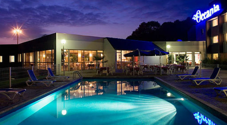 Hôtel Oceania Quimper, hôtel accessible centre-ville